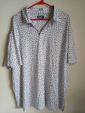 Ben Hogan Performance Polo Drinks Print Size 2XL